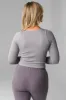 Vitality Synergy® V Long Sleeve - Slate sold by Balance Athletica