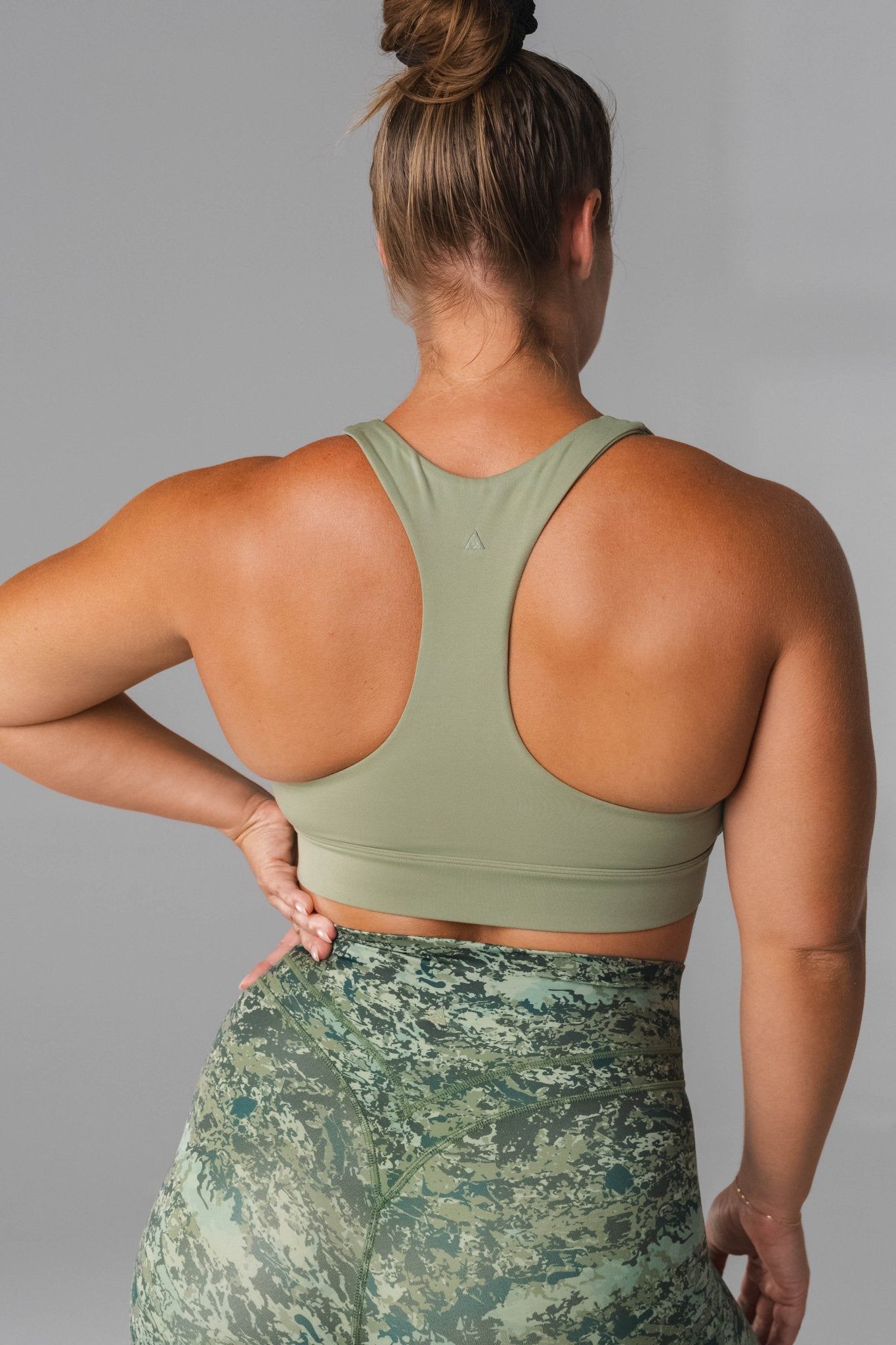 Vitality Ascend II Racer Bra - Matcha sold by Balance Athletica product image thumbnail 4