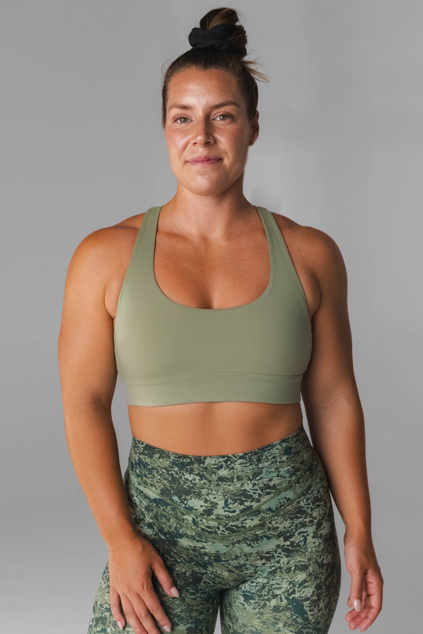 Vitality Ascend II Racer Bra - Matcha sold by Balance Athletica
