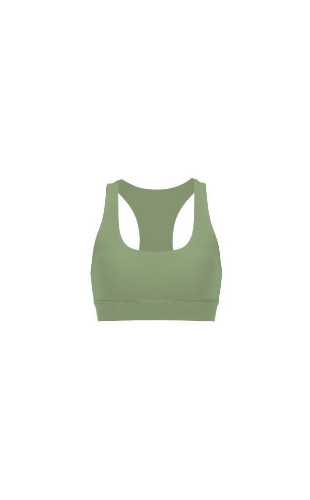 Vitality Ascend II Racer Bra - Matcha sold by Balance Athletica product image thumbnail 2