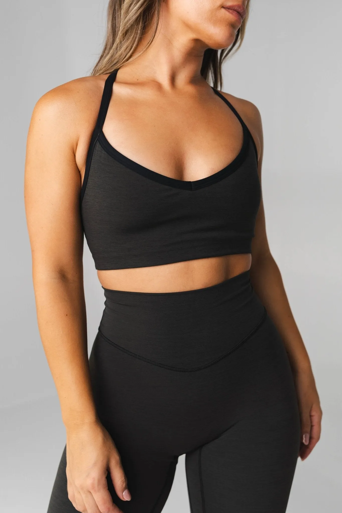 Vitality Daydream® V Bra - Midnight Marl sold by Balance Athletica product image thumbnail 3