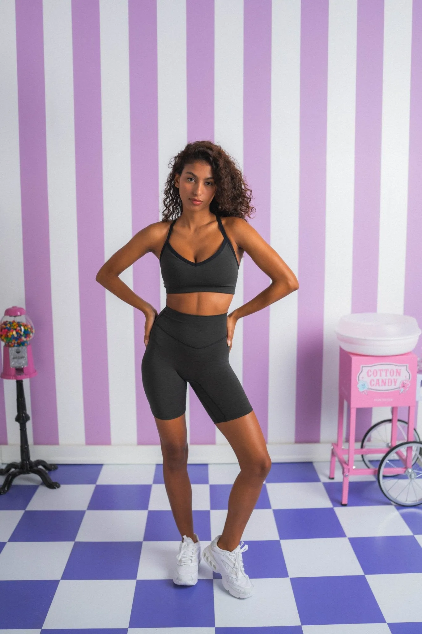 Vitality Daydream® V Bra - Midnight Marl sold by Balance Athletica product image thumbnail 5