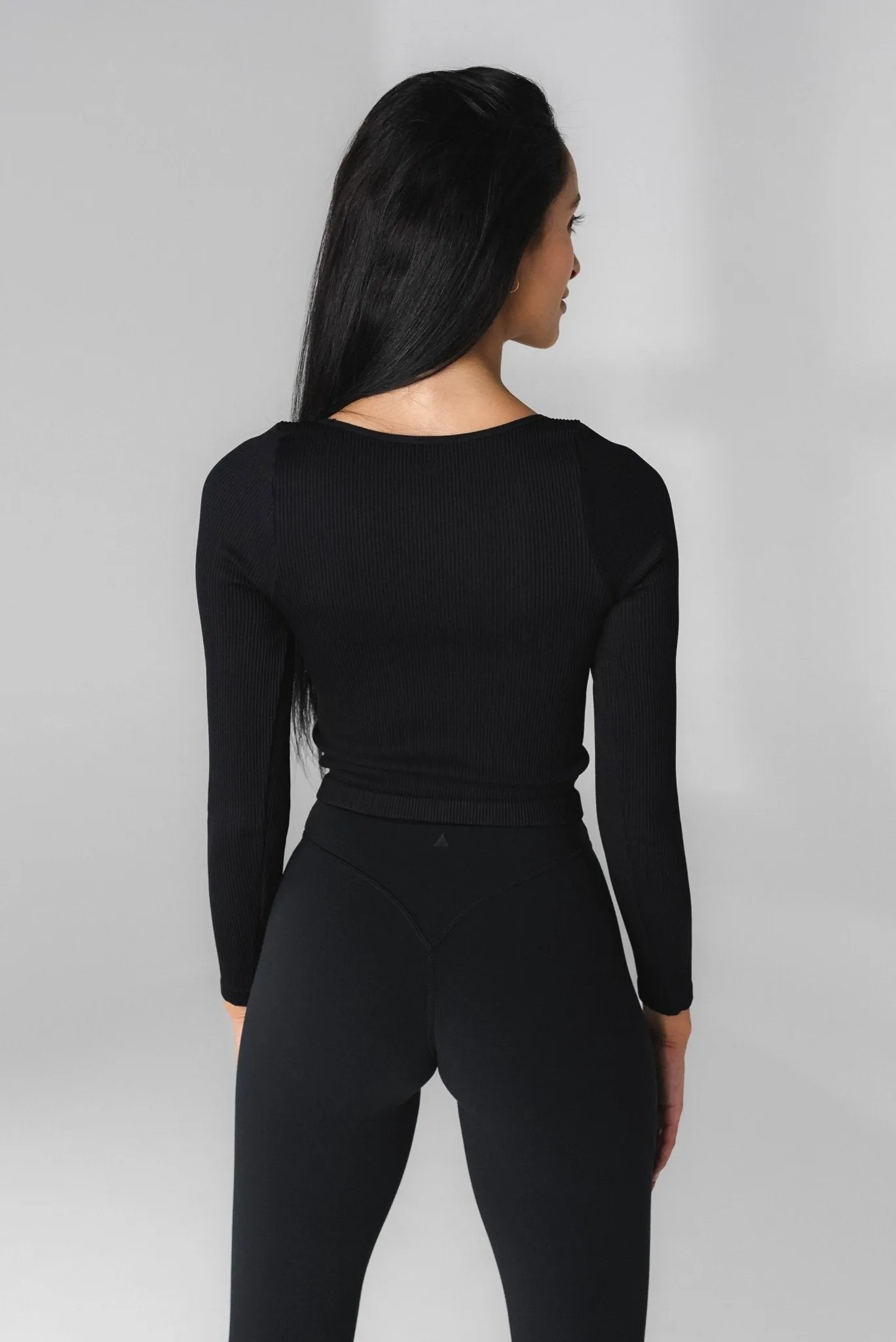 Vitality Synergy® V Long Sleeve - Midnight sold by Balance Athletica product image thumbnail 4
