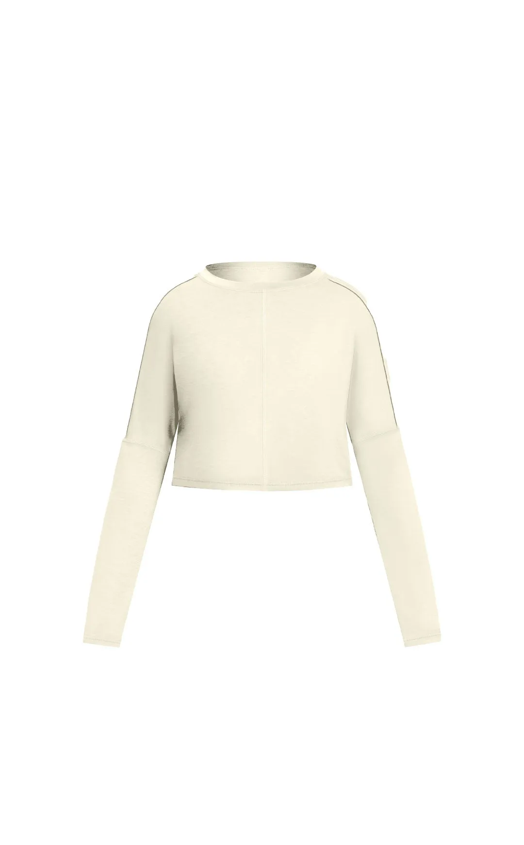 Vitality Versa® Open Back Long Sleeve - Oat sold by Balance Athletica product image thumbnail 2