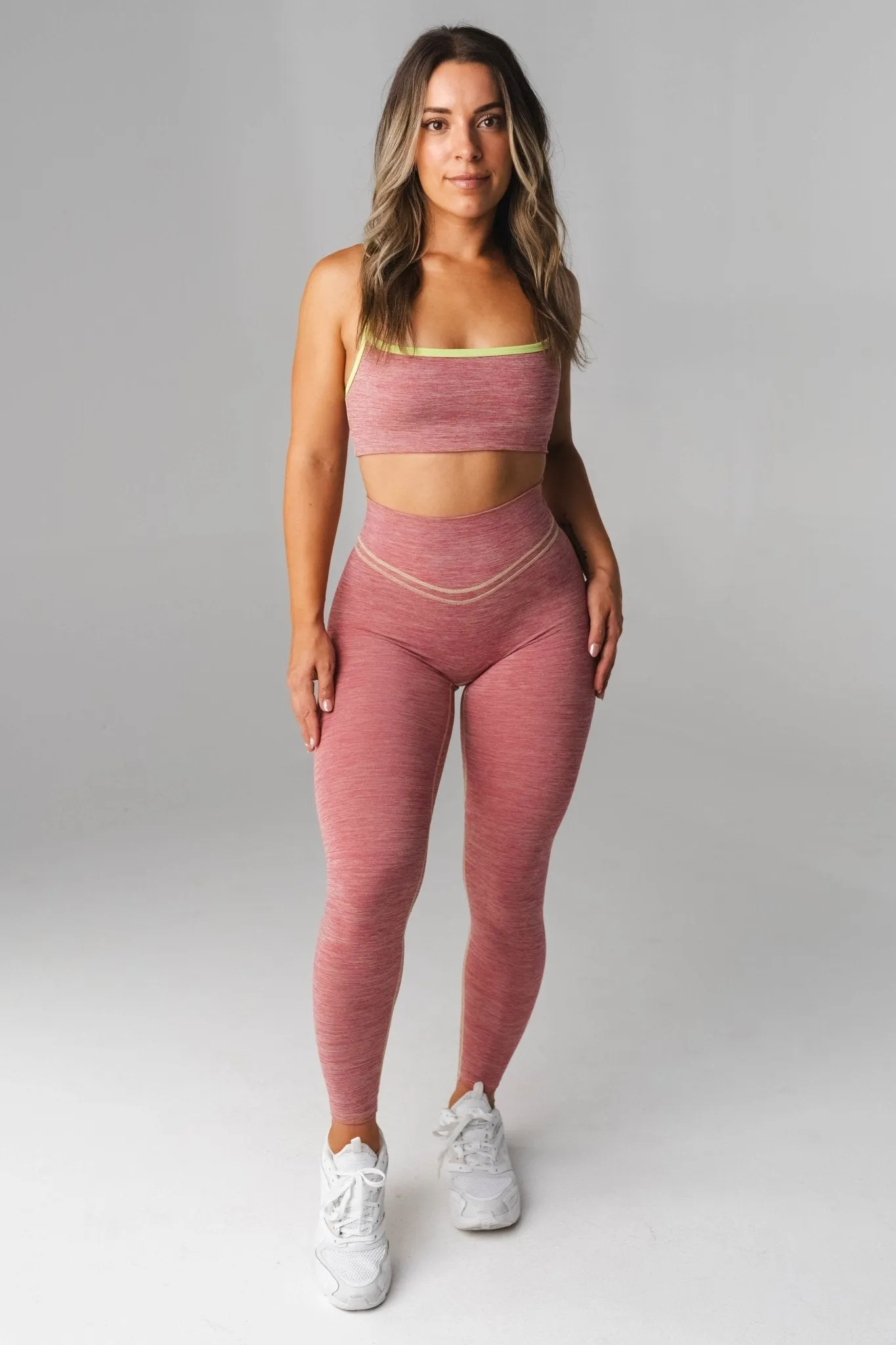 Vitality Daydream® Block Pant - Cherry Limeade sold by Balance Athletica product image thumbnail 4