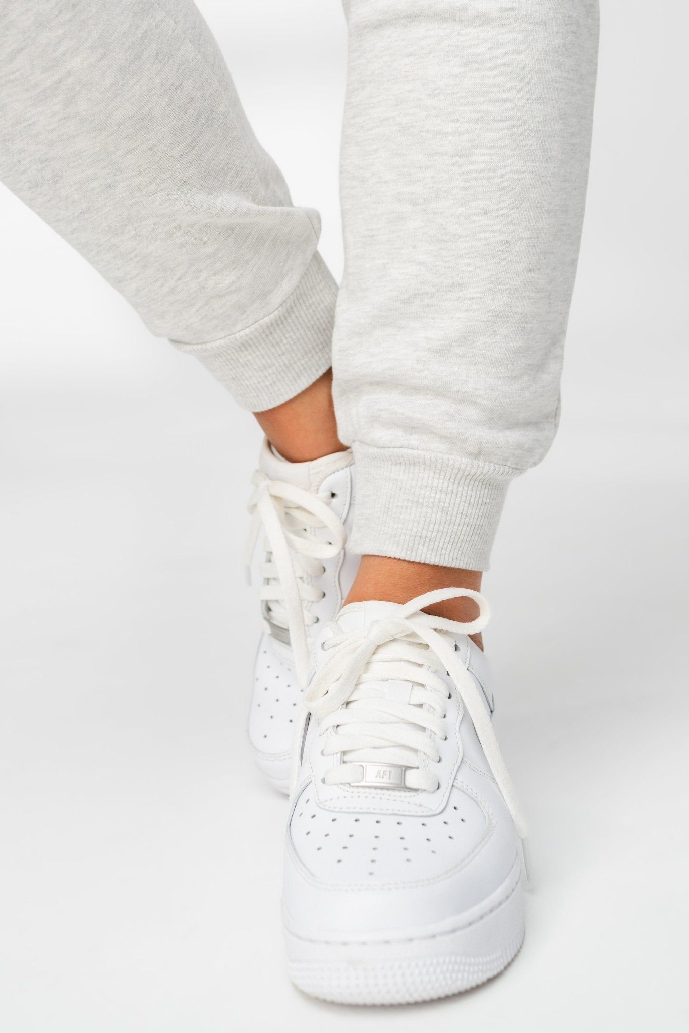 The Mantra Pant - Stone Heather - Perspective - Revitalized sold by Balance Athletica product image thumbnail 5