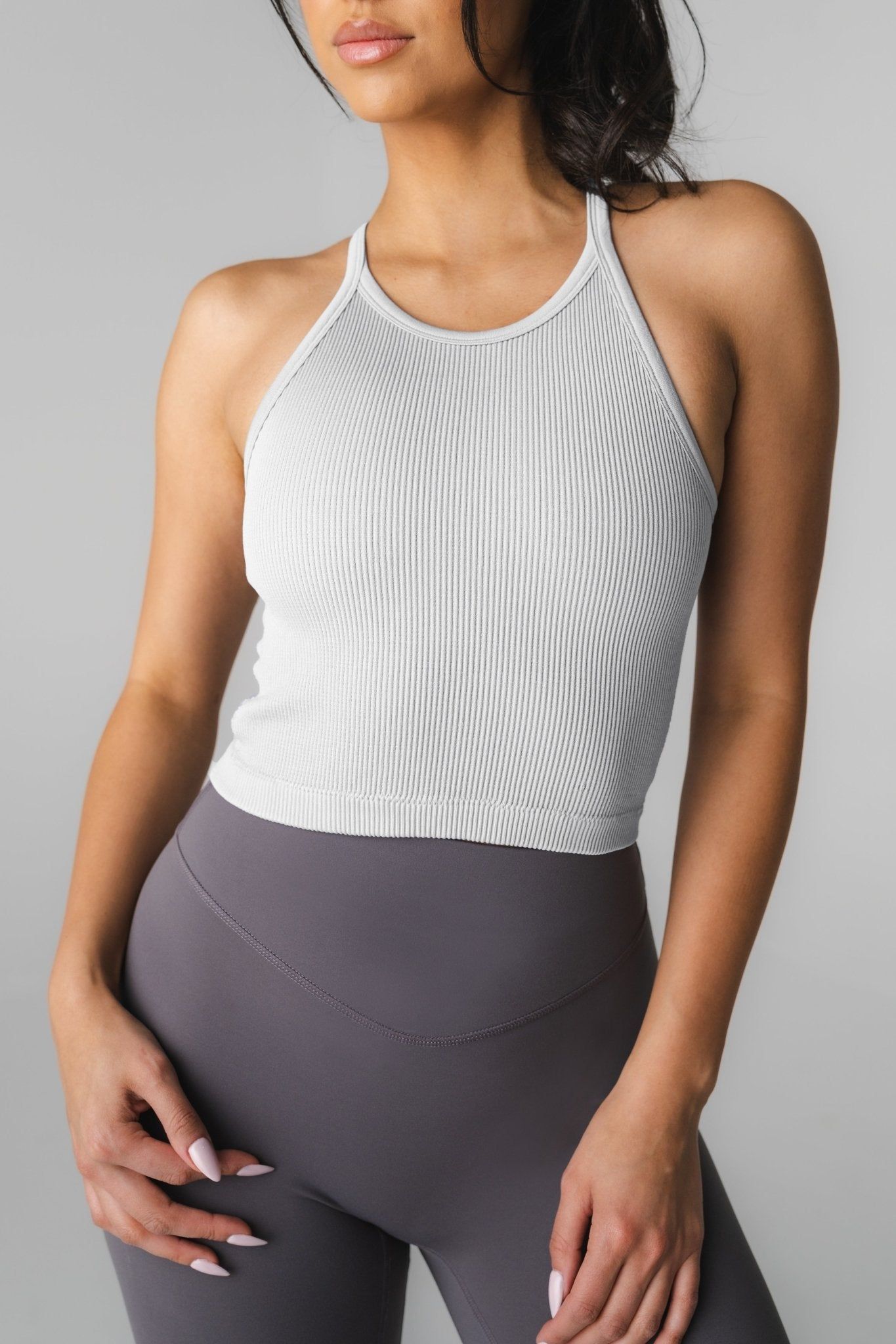 Vitality Synergy Open Back Tank - Ash sold by Balance Athletica product image thumbnail 3