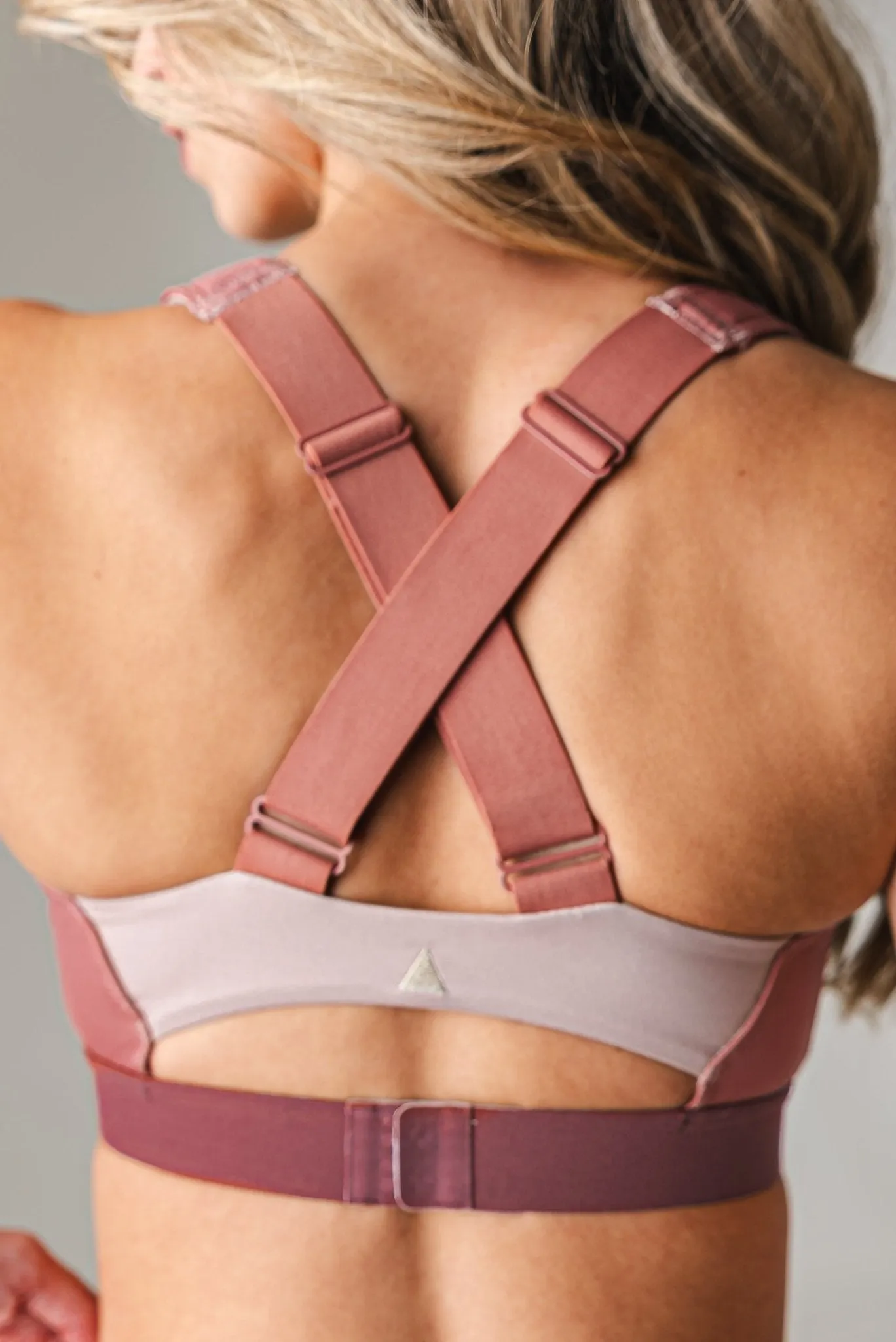 Vitality Ascend II Hue Bra - Cherry Cola sold by Balance Athletica product image thumbnail 5