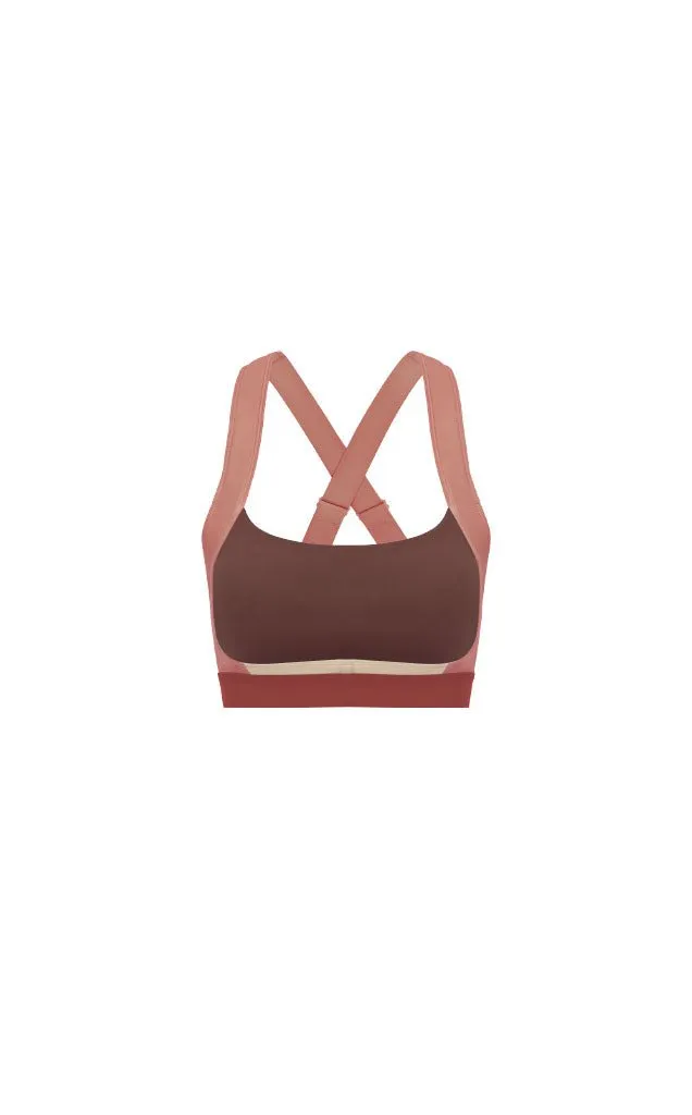 Vitality Ascend II Hue Bra - Cherry Cola sold by Balance Athletica product image thumbnail 2