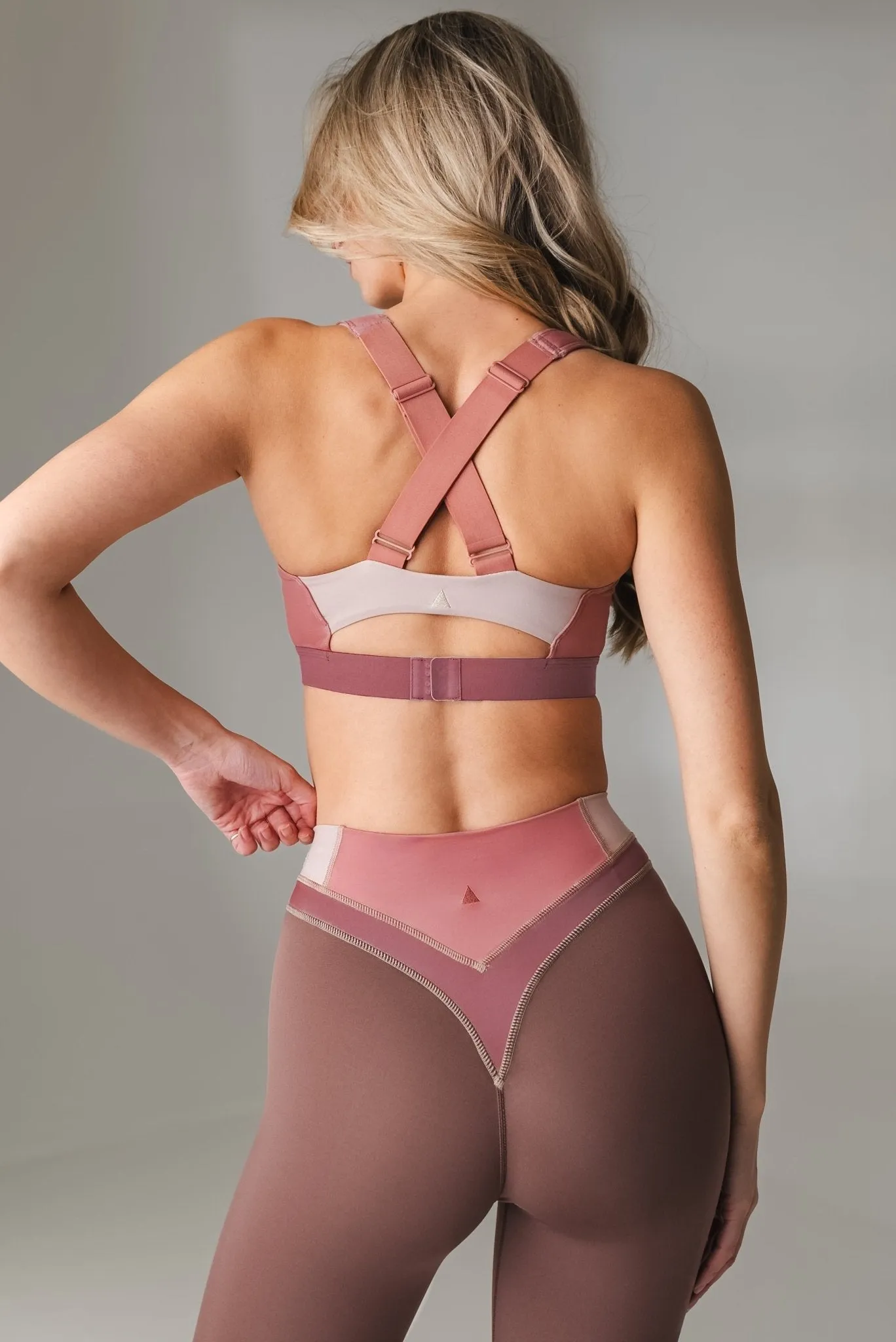 Vitality Ascend II Hue Bra - Cherry Cola sold by Balance Athletica product image thumbnail 3