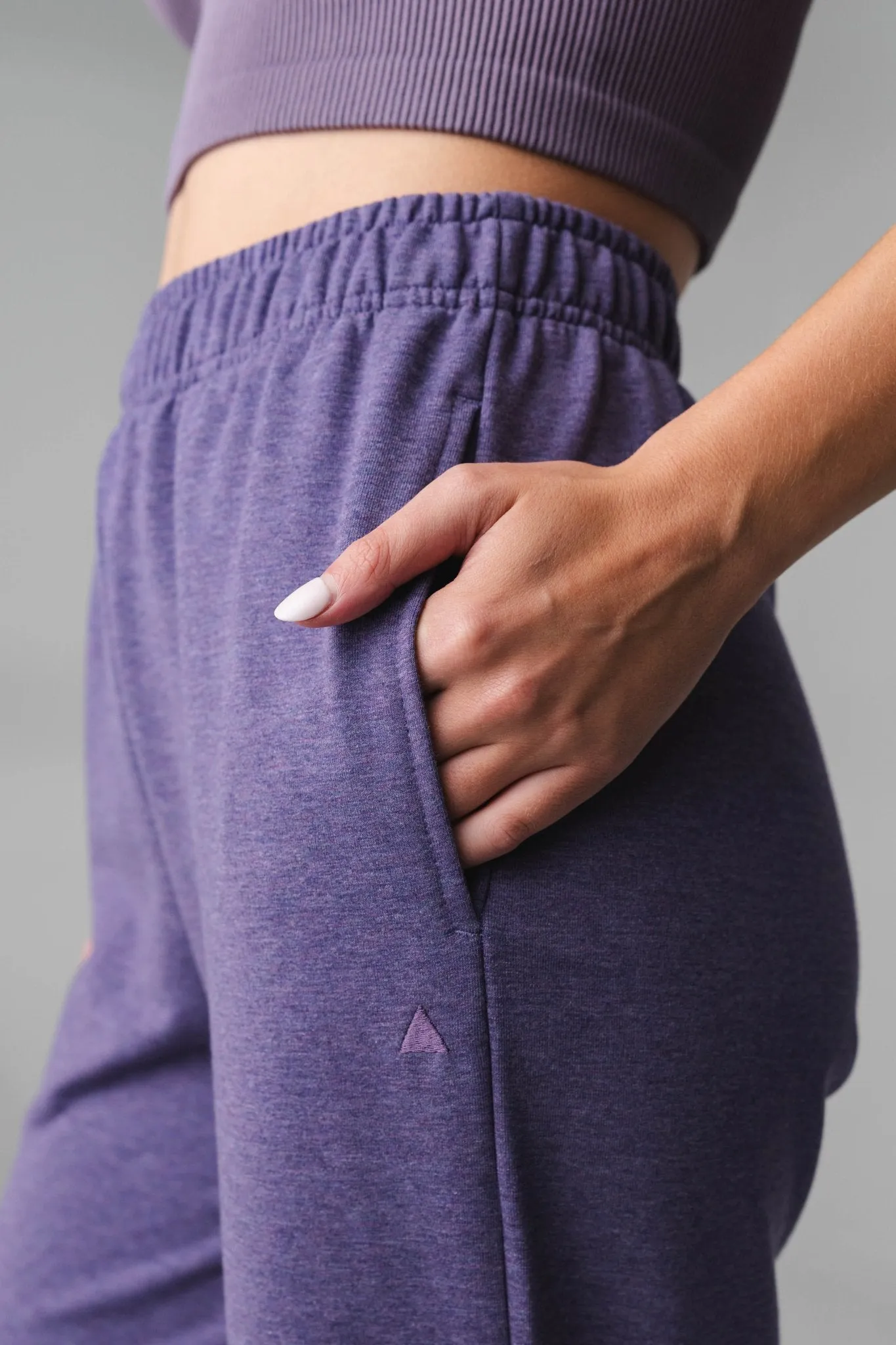Vitality Studio Trouser - Violet Marl sold by Balance Athletica product image thumbnail 4
