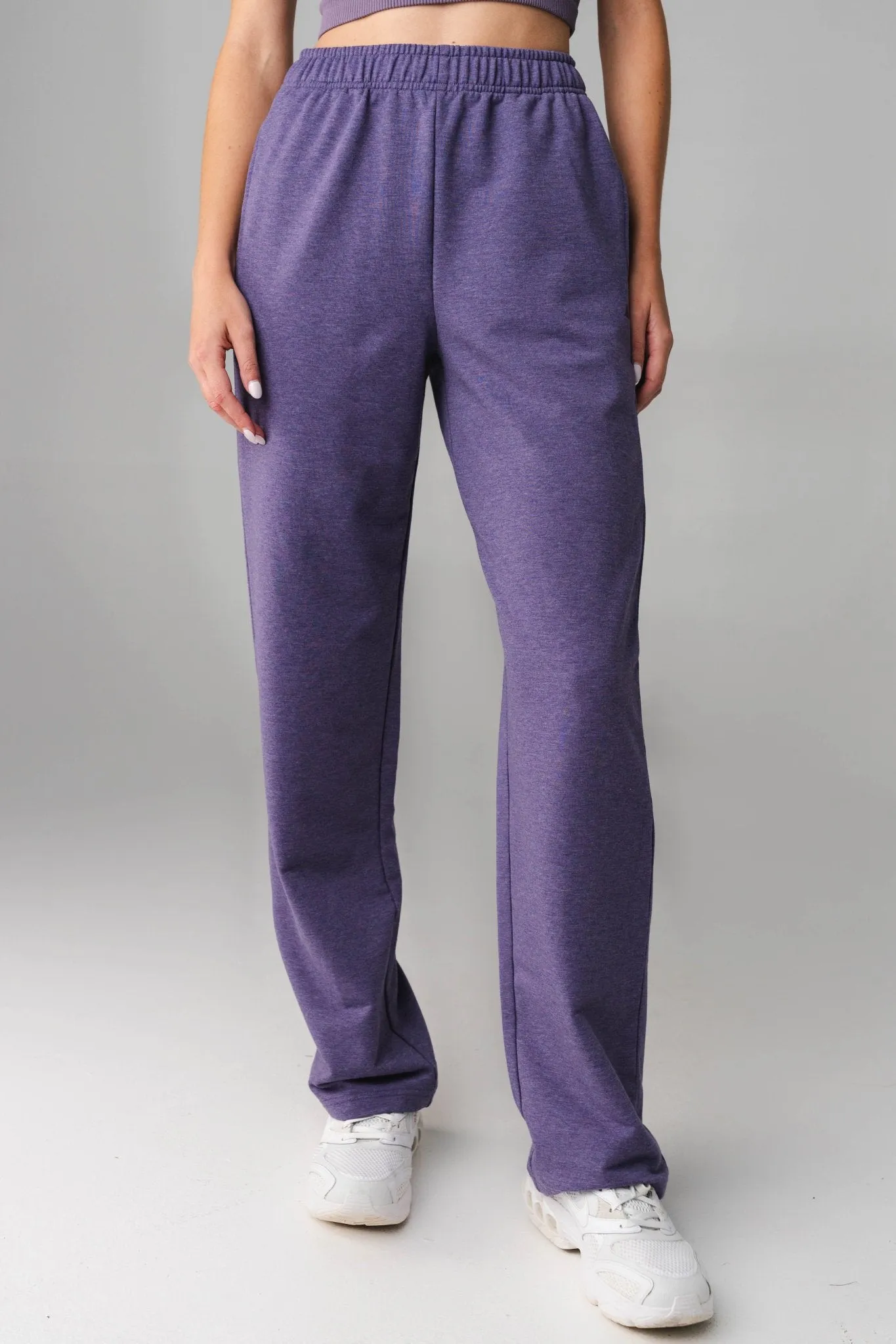 Vitality Studio Trouser - Violet Marl sold by Balance Athletica
