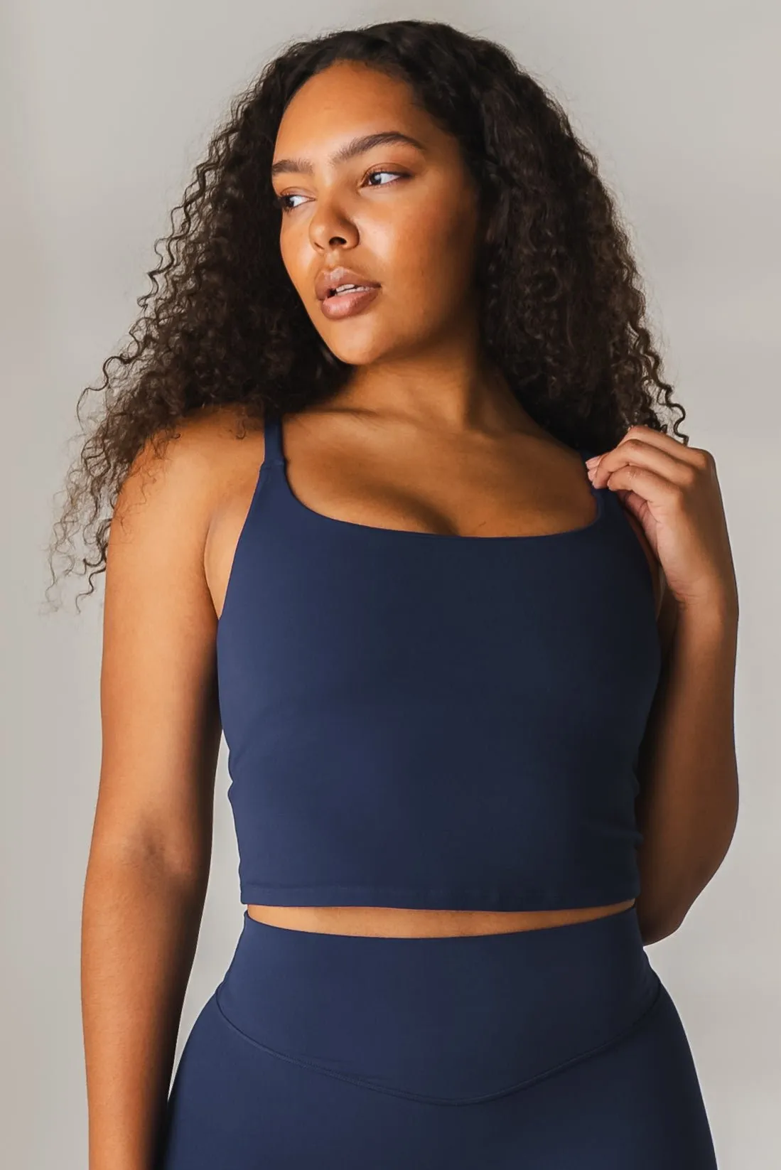 Cloud II™ Scoop Tank - Sapphire sold by Balance Athletica product image thumbnail 3