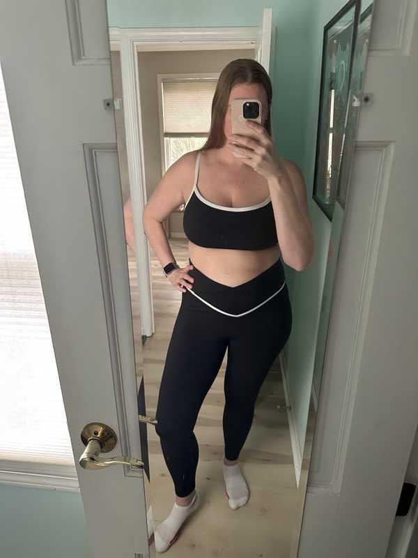 Daydream Square Bra - Midnight Contrast - Revitalized sold by Balance Athletica product image thumbnail 5