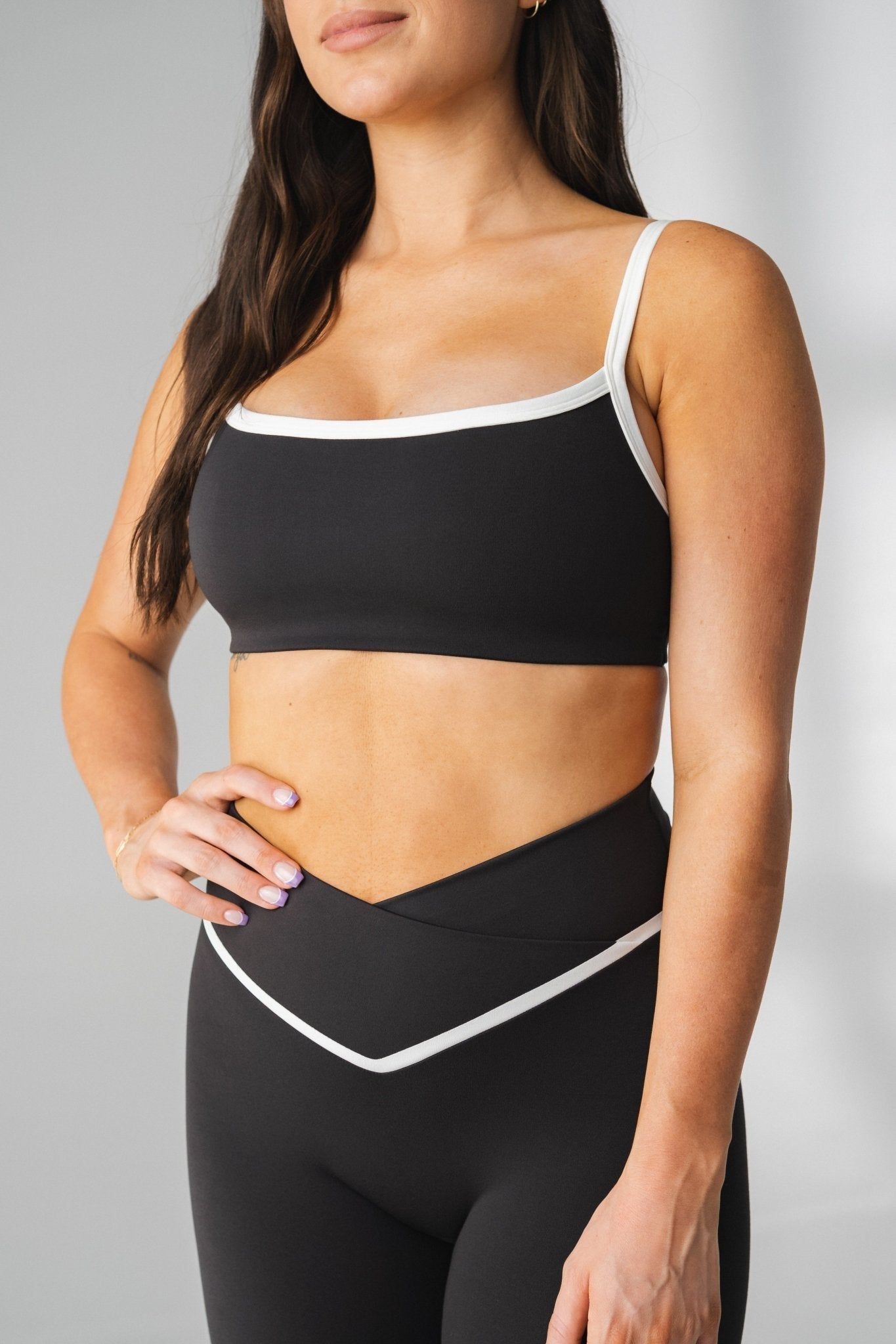 Daydream Square Bra - Midnight Contrast - Revitalized sold by Balance Athletica product image thumbnail 2