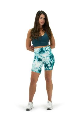 The OG Rider Short - Tie Dye Marine - Revitalized made by Balance Athletica