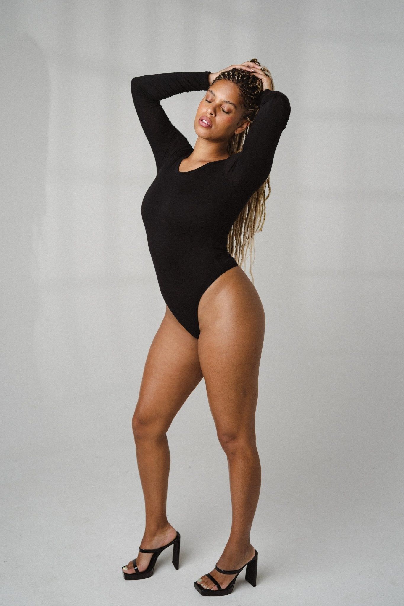 The Lena Bodysuit - Midnight - Revitalized sold by Balance Athletica product image thumbnail 3