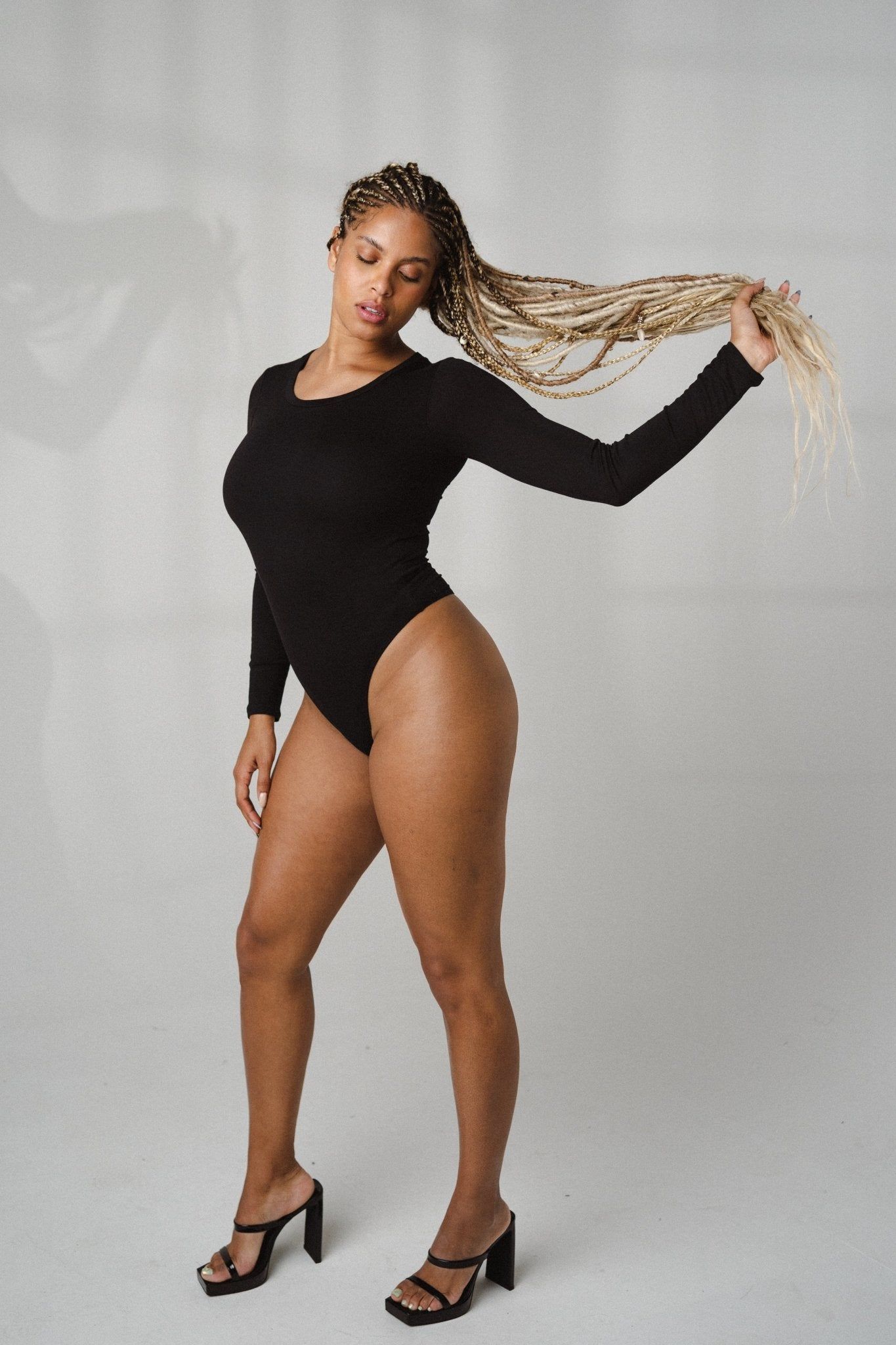The Lena Bodysuit - Midnight - Revitalized sold by Balance Athletica product image thumbnail 4
