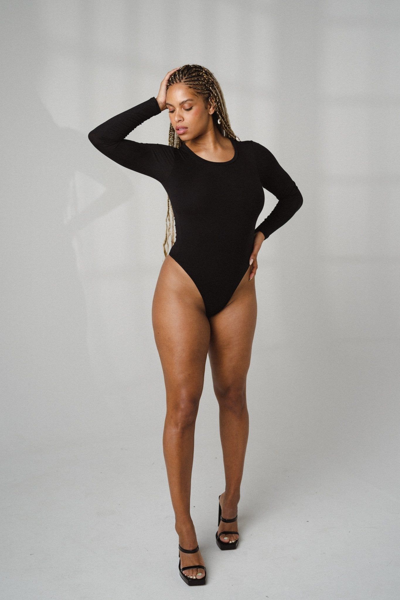 The Lena Bodysuit - Midnight - Revitalized sold by Balance Athletica