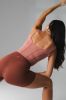 Cloud II™ Corset Tank - Terracotta Contrast  - Revitalized sold by Balance Athletica