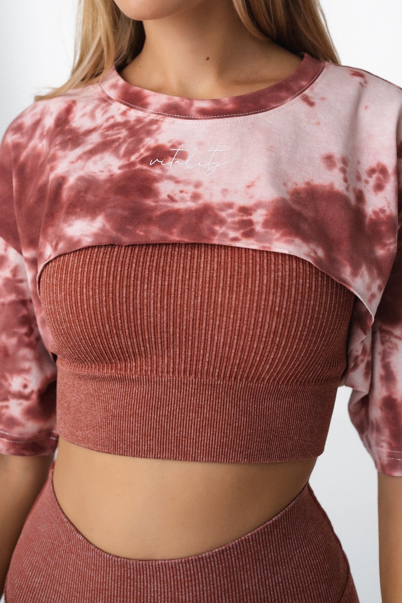 The Stella Tee - Sunstone - Revitalized sold by Balance Athletica product image thumbnail 5