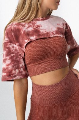 The Stella Tee - Sunstone - Revitalized sold by Balance Athletica