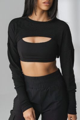 The Moda Top - Midnight - Revitalized sold by Balance Athletica
