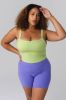 Cloud II™ Square Tank - Lime  - Revitalized sold by Balance Athletica
