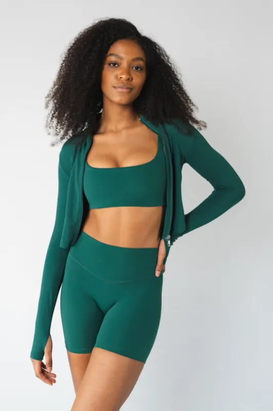 Cloud II™ Jacket - Evergreen sold by Balance Athletica