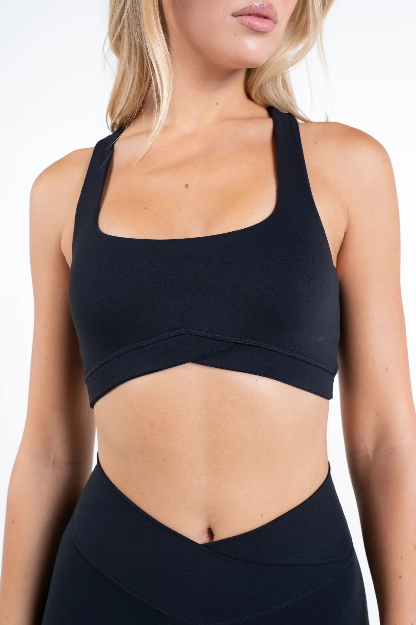 Cloud II™ Crossover Bra - Midnight sold by Balance Athletica product image thumbnail 5