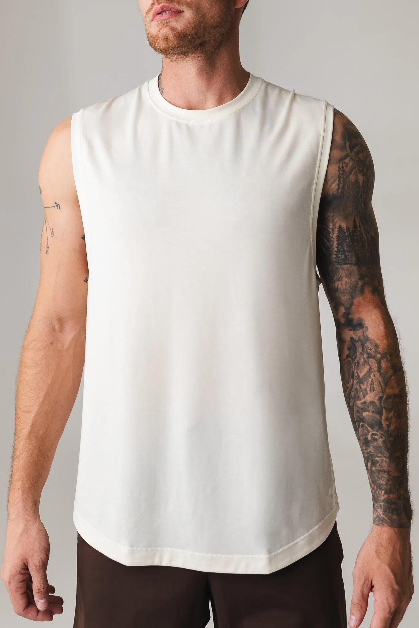 Vitality Adapt® Tank - Oat sold by Balance Athletica product image thumbnail 3