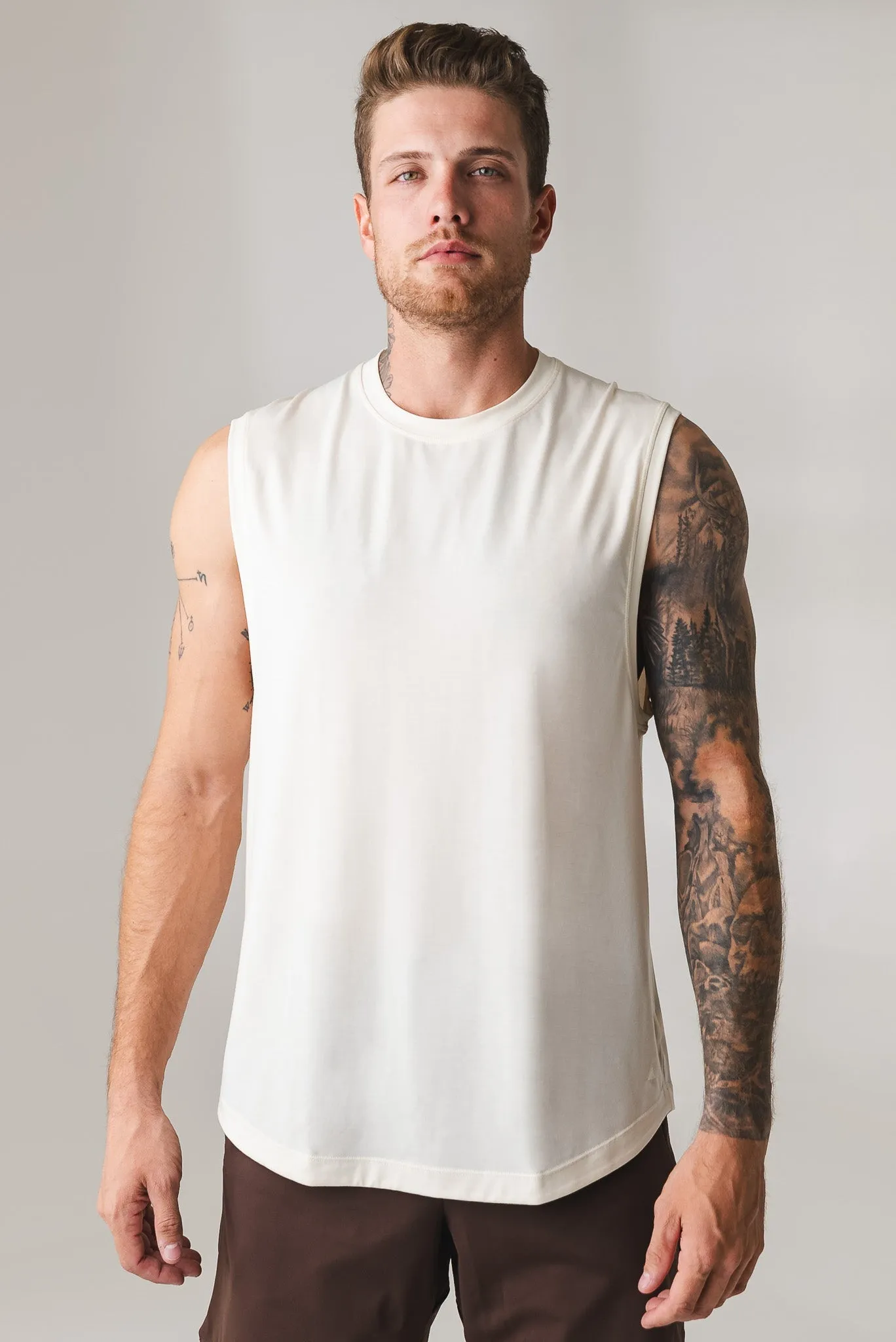 Vitality Adapt® Tank - Oat sold by Balance Athletica