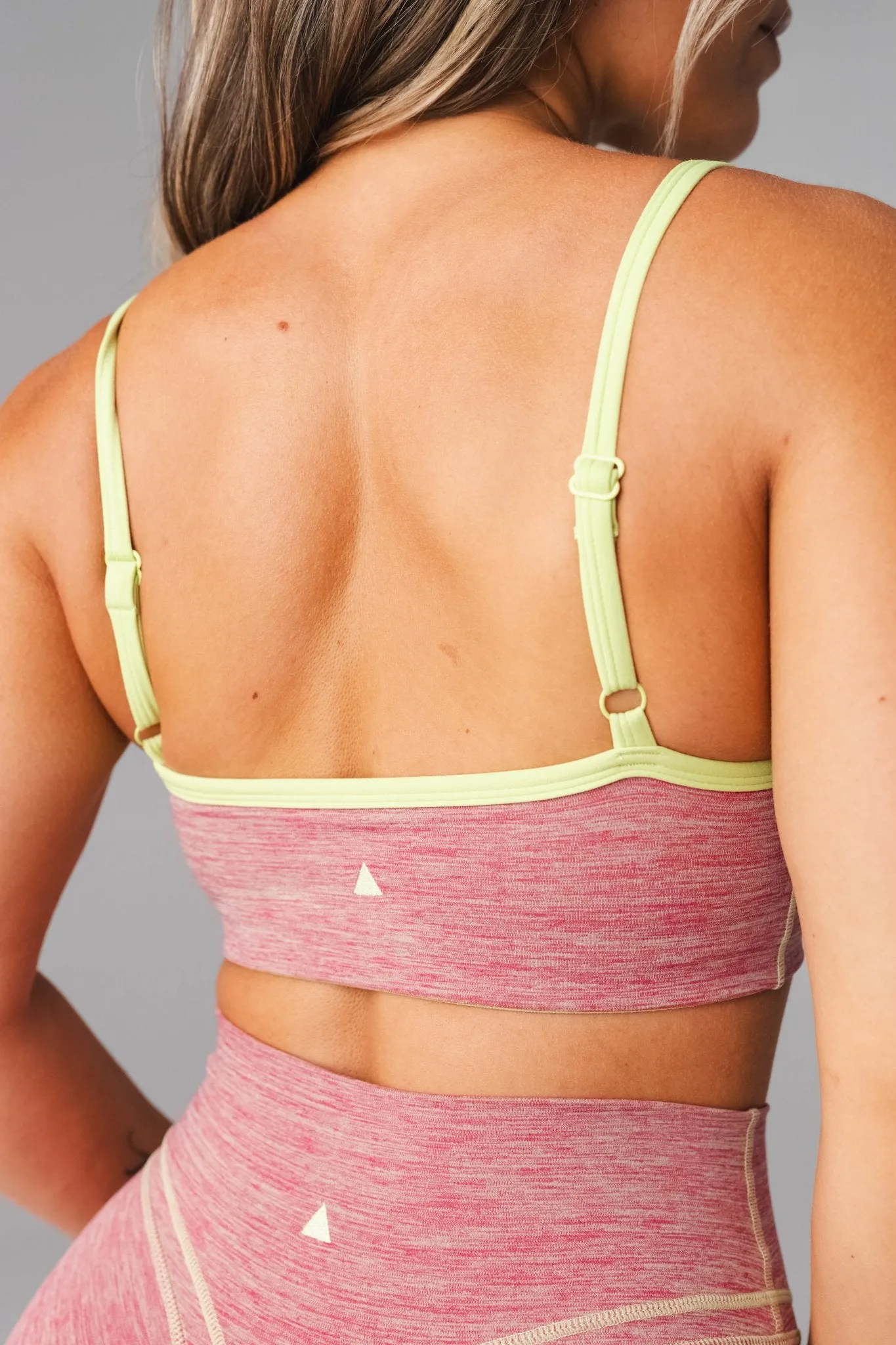 Vitality Daydream® Block Square Bra - Cherry Limeade sold by Balance Athletica product image thumbnail 5