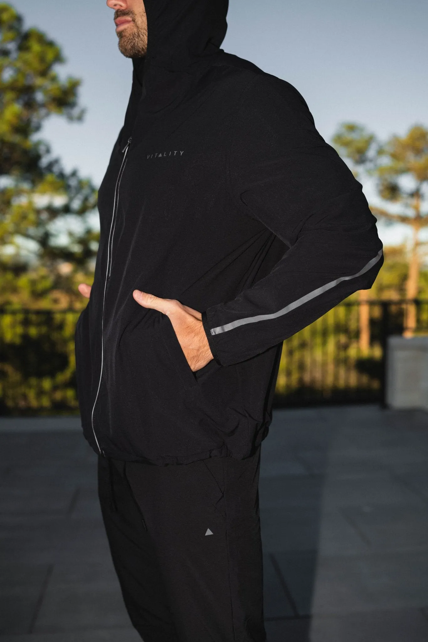 Vitality Prime® Windbreaker - Midnight sold by Balance Athletica product image thumbnail 5
