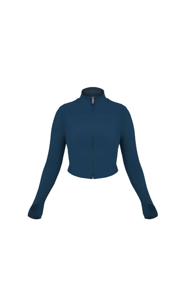 Cloud II™ Jacket - Sapphire sold by Balance Athletica product image thumbnail 2