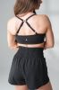 The Cloud V Bra - Midnight - Revitalized sold by Balance Athletica