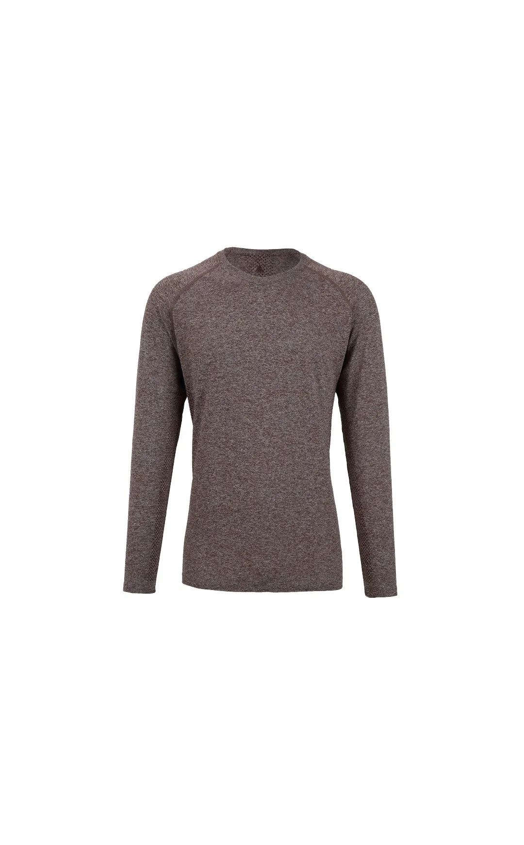 Vitality Kinetic® Long Sleeve Tee - Cocoa Marl sold by Balance Athletica product image thumbnail 2