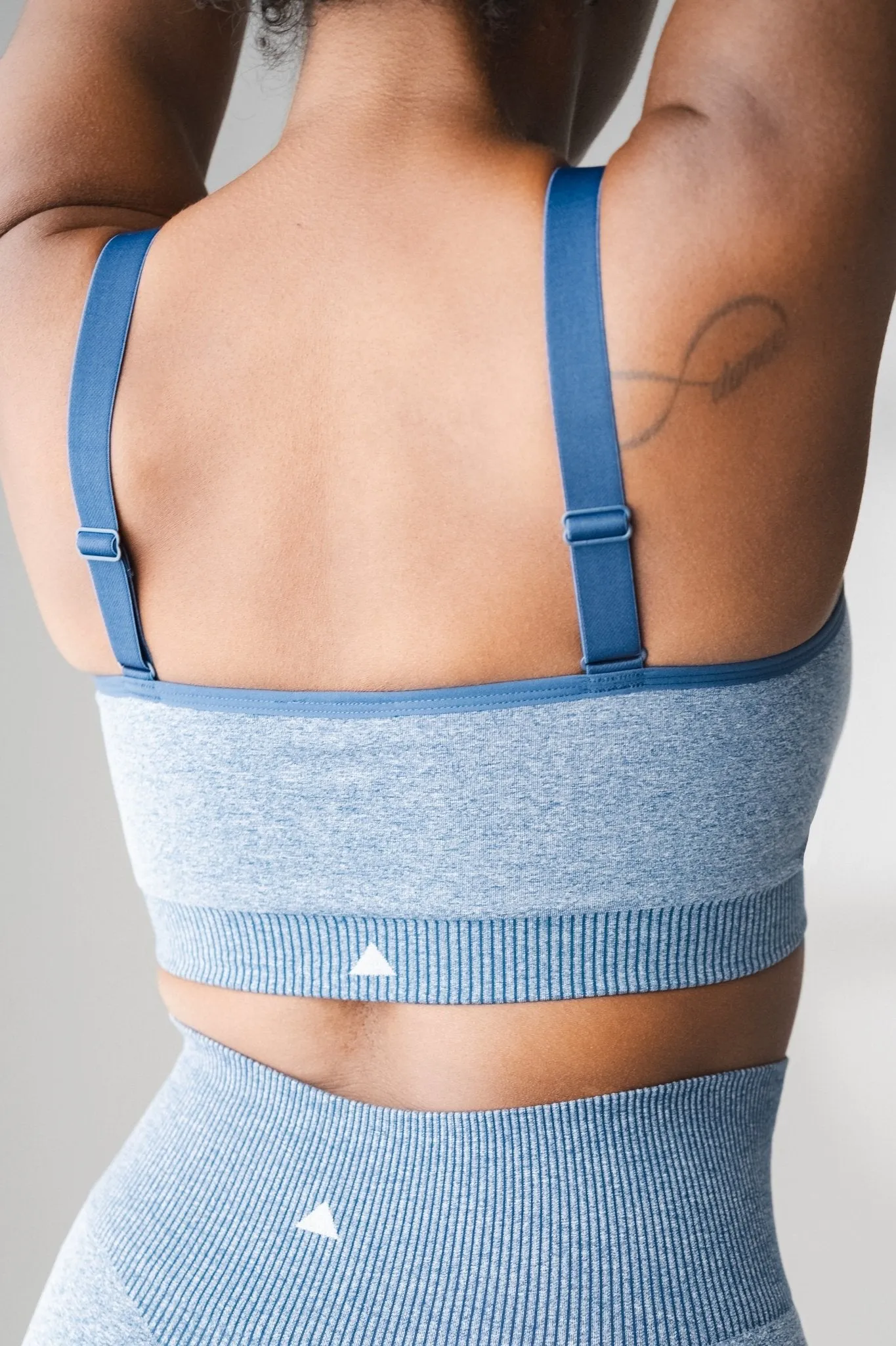 Vitality Formation Scoop Bra - Navy Heather sold by Balance Athletica product image thumbnail 2