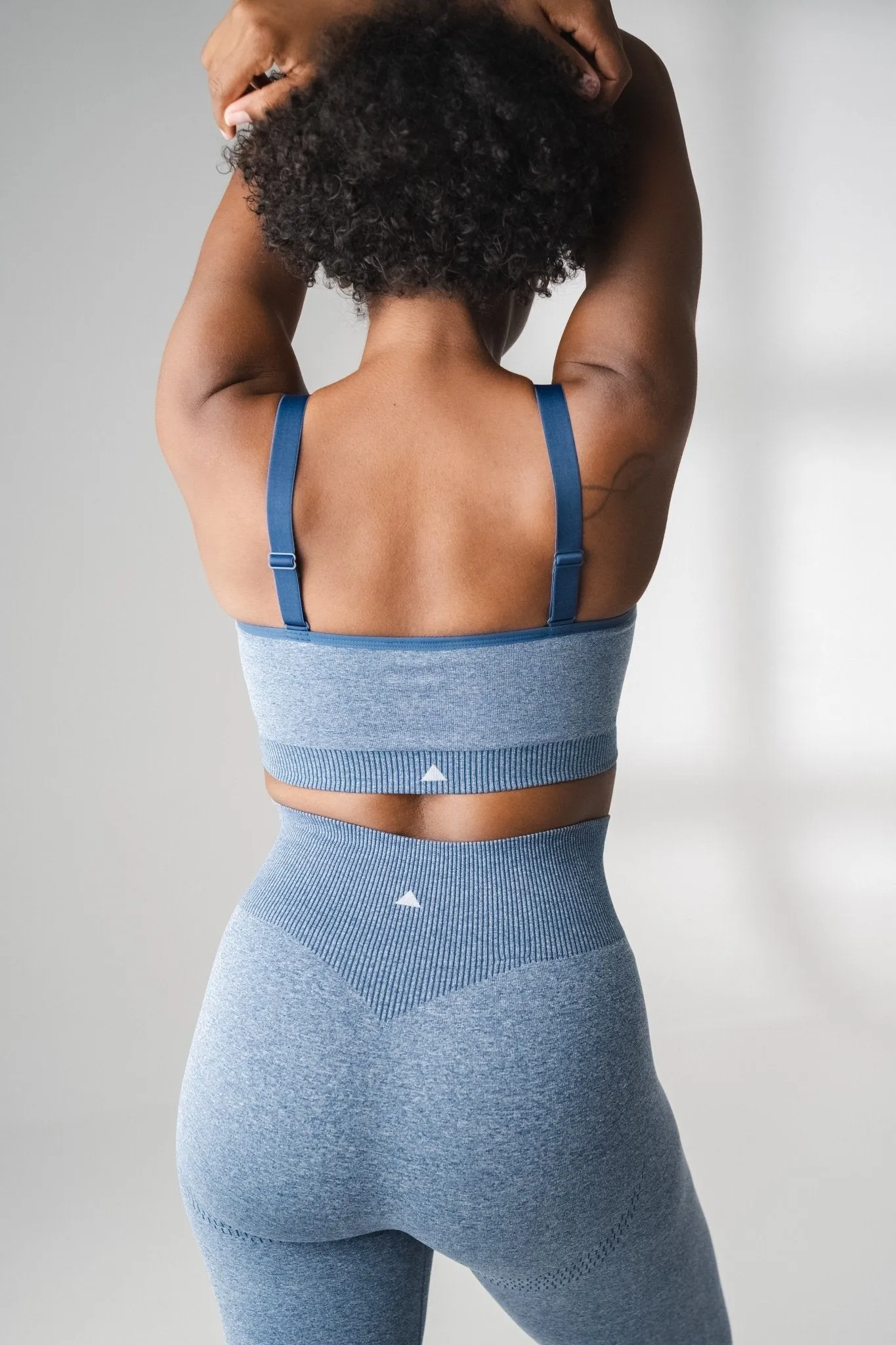 Vitality Formation Scoop Bra - Navy Heather sold by Balance Athletica product image thumbnail 4