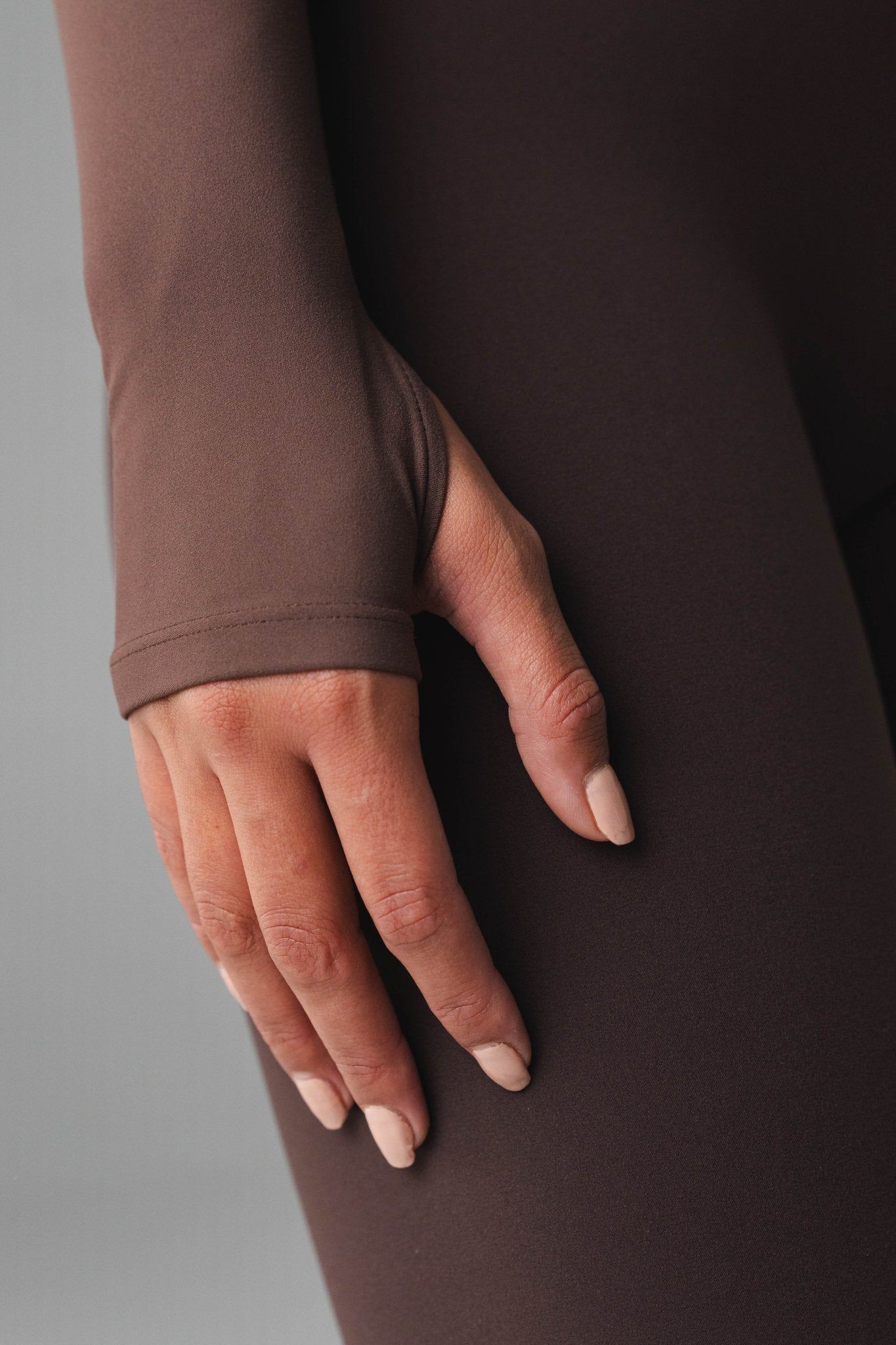 Cloud II™ Shrug - Cocoa Contrast sold by Balance Athletica product image thumbnail 5