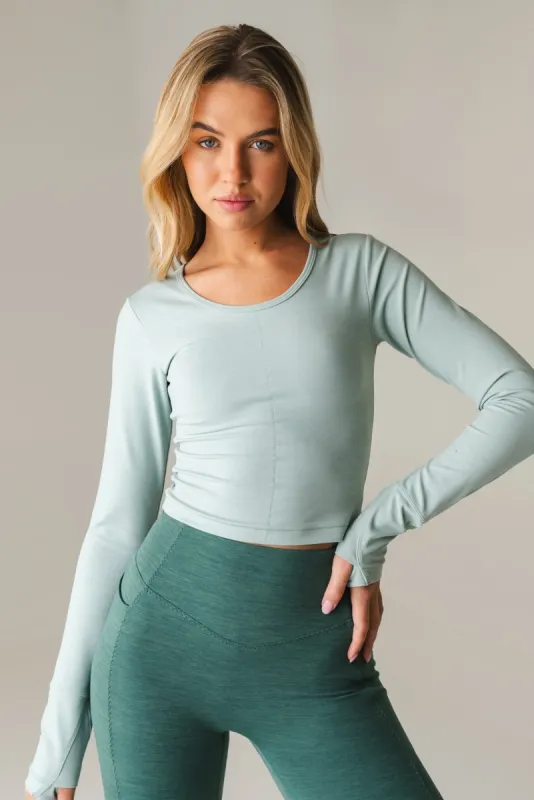 Vitality Daydream® Stitch Long Sleeve - Mint Ice Cream sold by Balance Athletica