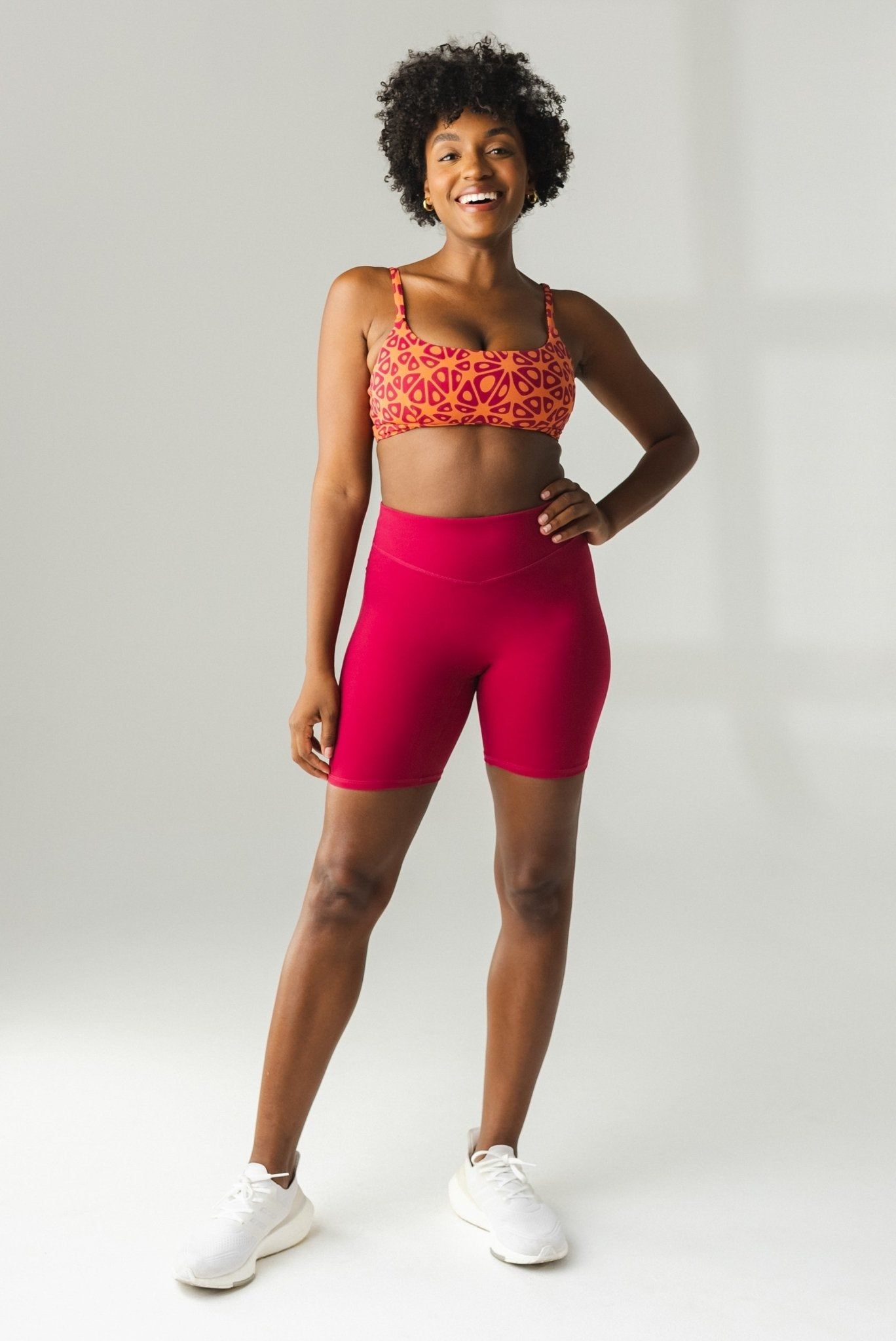 The Cloud Rider Short - Pomegranate - Revitalized sold by Balance Athletica product image thumbnail 2