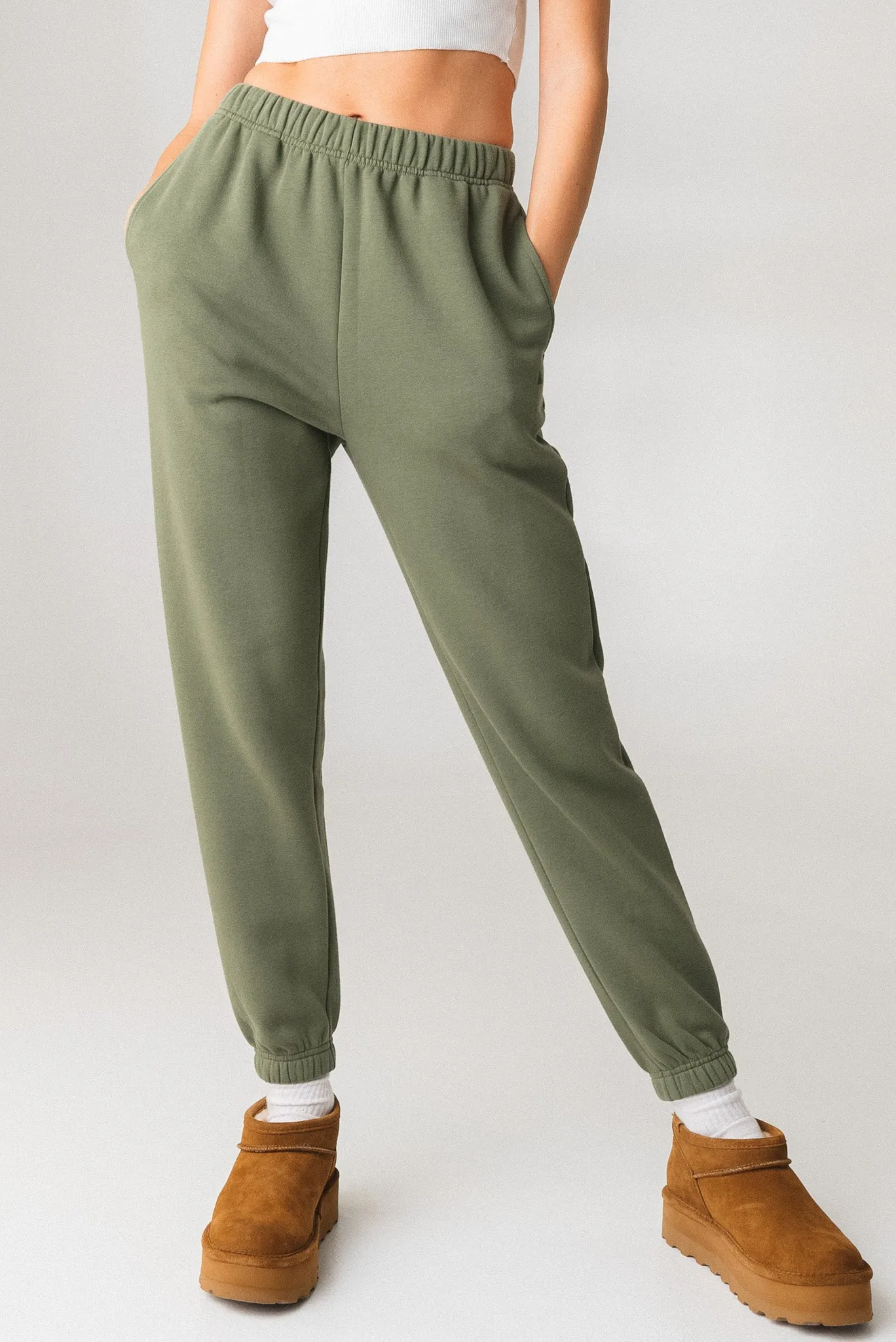 Vitality Cozy Uni Jogger - Willow sold by Balance Athletica