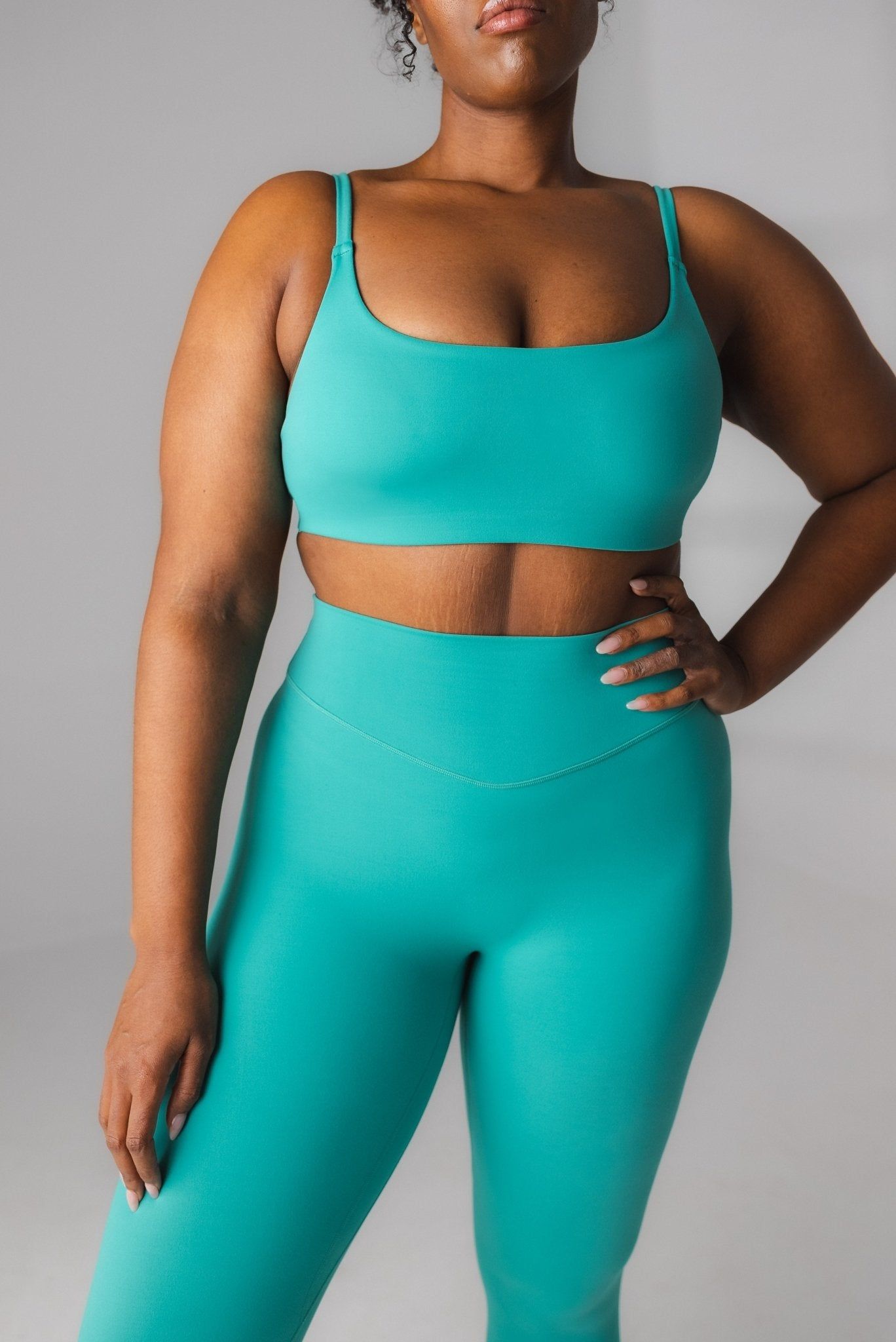Cloud II™ Scoop Bra - Seafoam - Revitalized sold by Balance Athletica product image thumbnail 3
