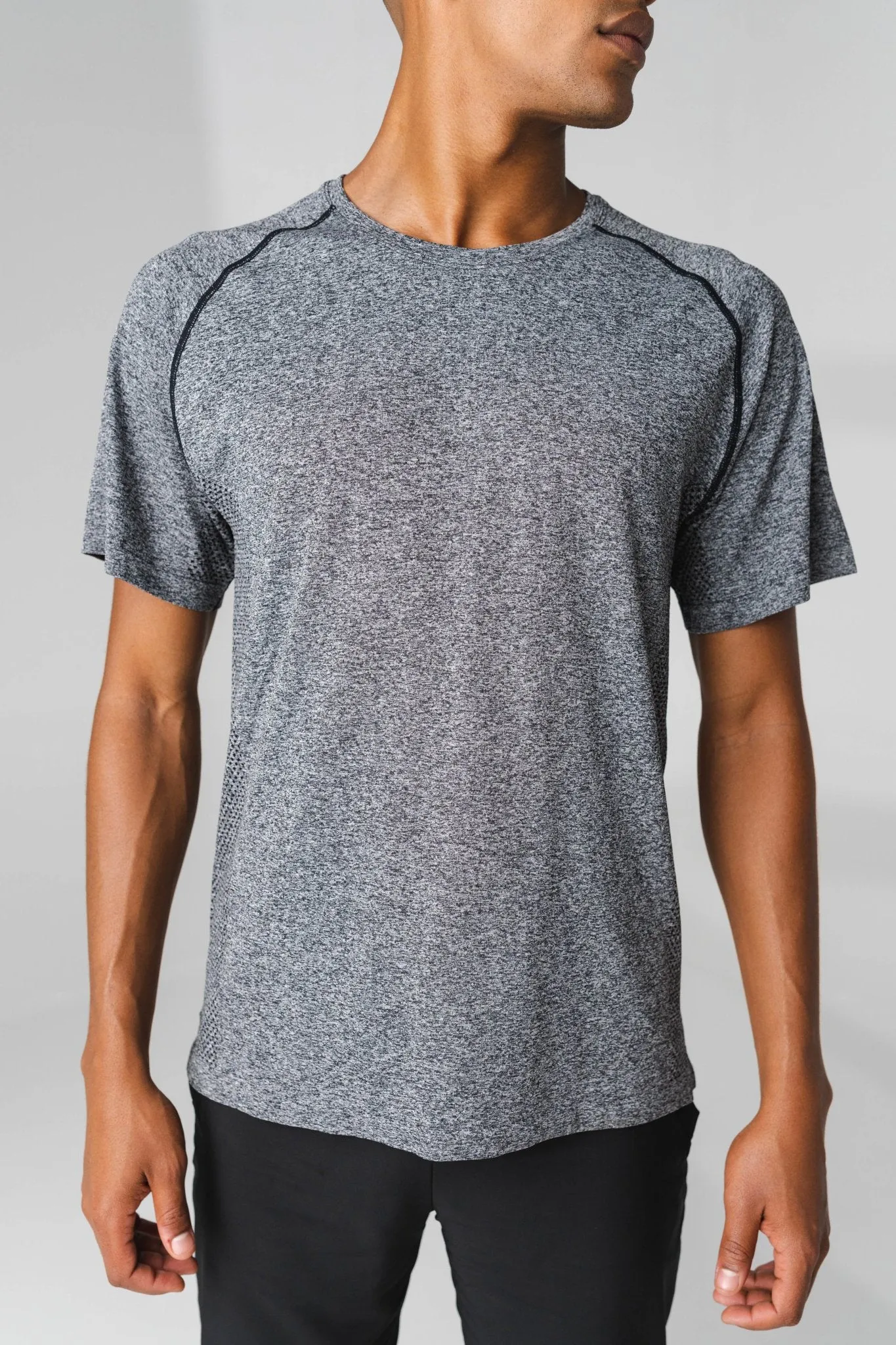 Vitality Kinetic® Tee - Midnight Marl sold by Balance Athletica product image thumbnail 3