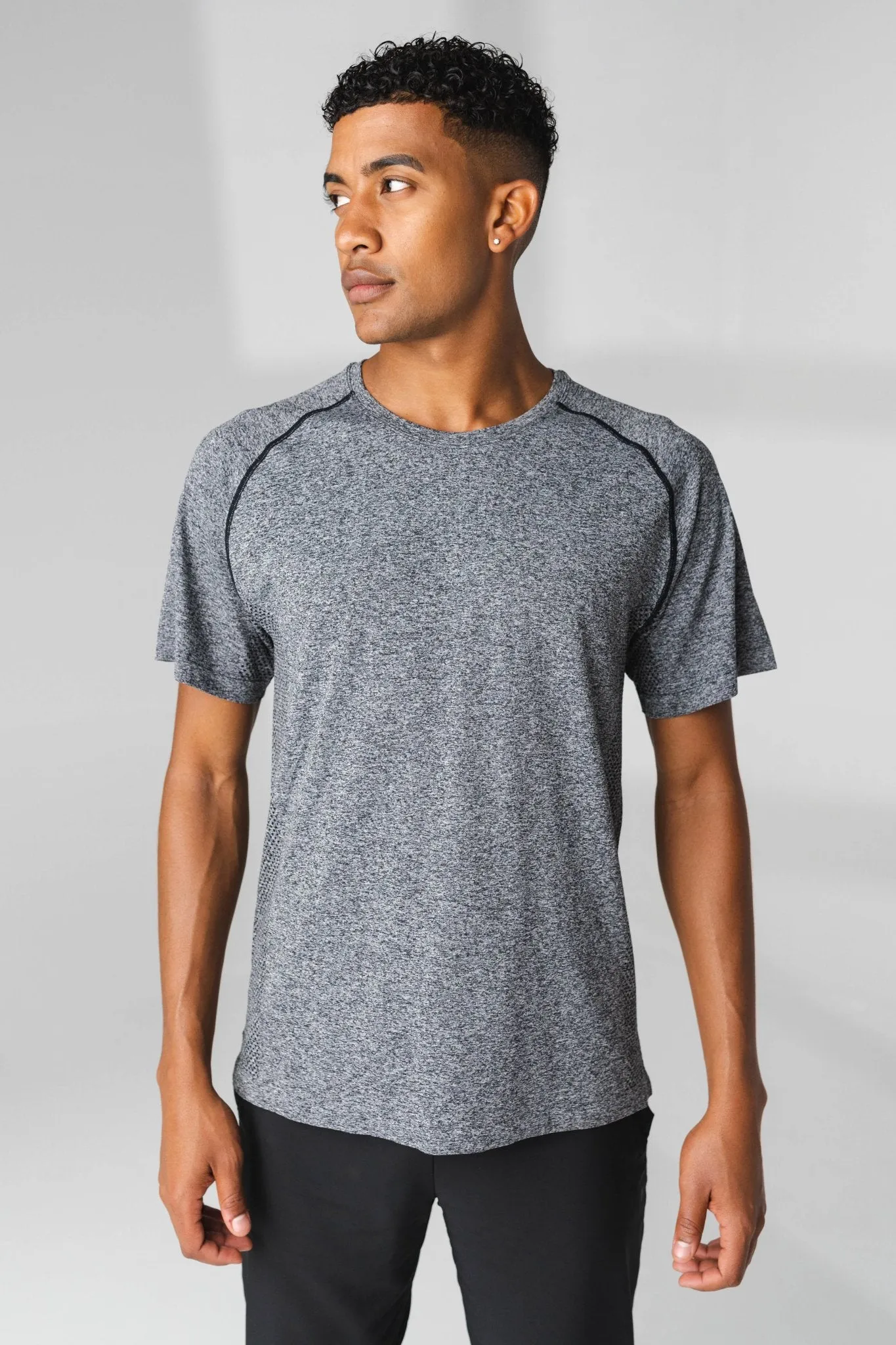 Vitality Kinetic® Tee - Midnight Marl sold by Balance Athletica