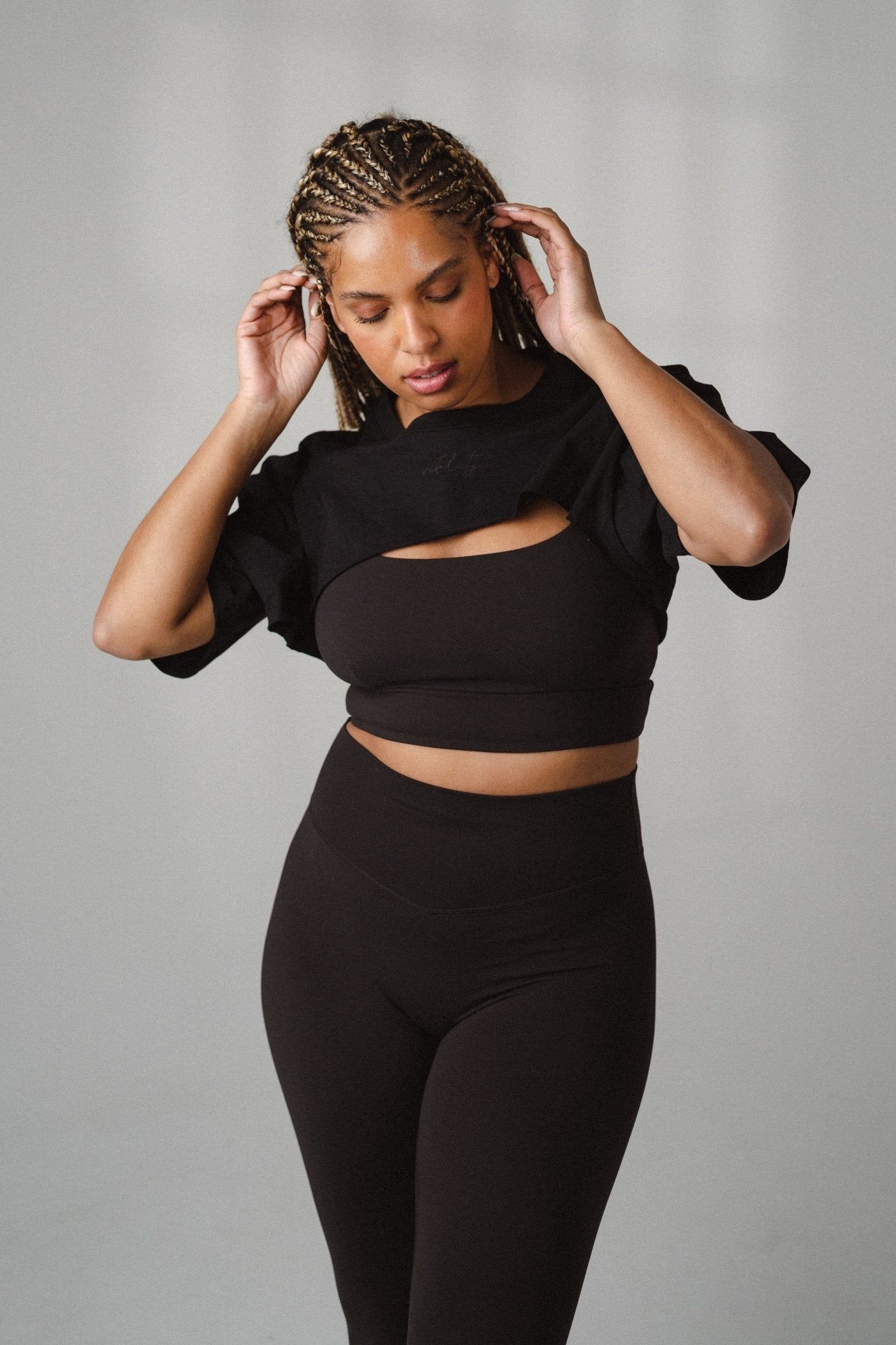 The Stella Tee - Midnight - Revitalized sold by Balance Athletica product image thumbnail 5