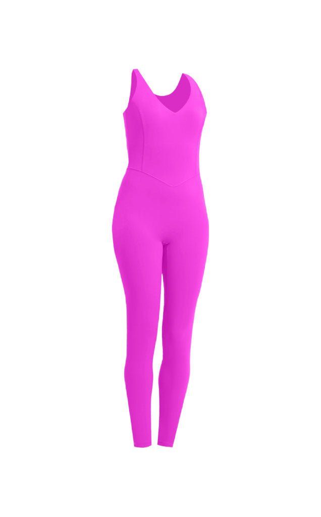 Cloud II™ Jumpsuit - Fuchsia - Revitalized sold by Balance Athletica product image thumbnail 2