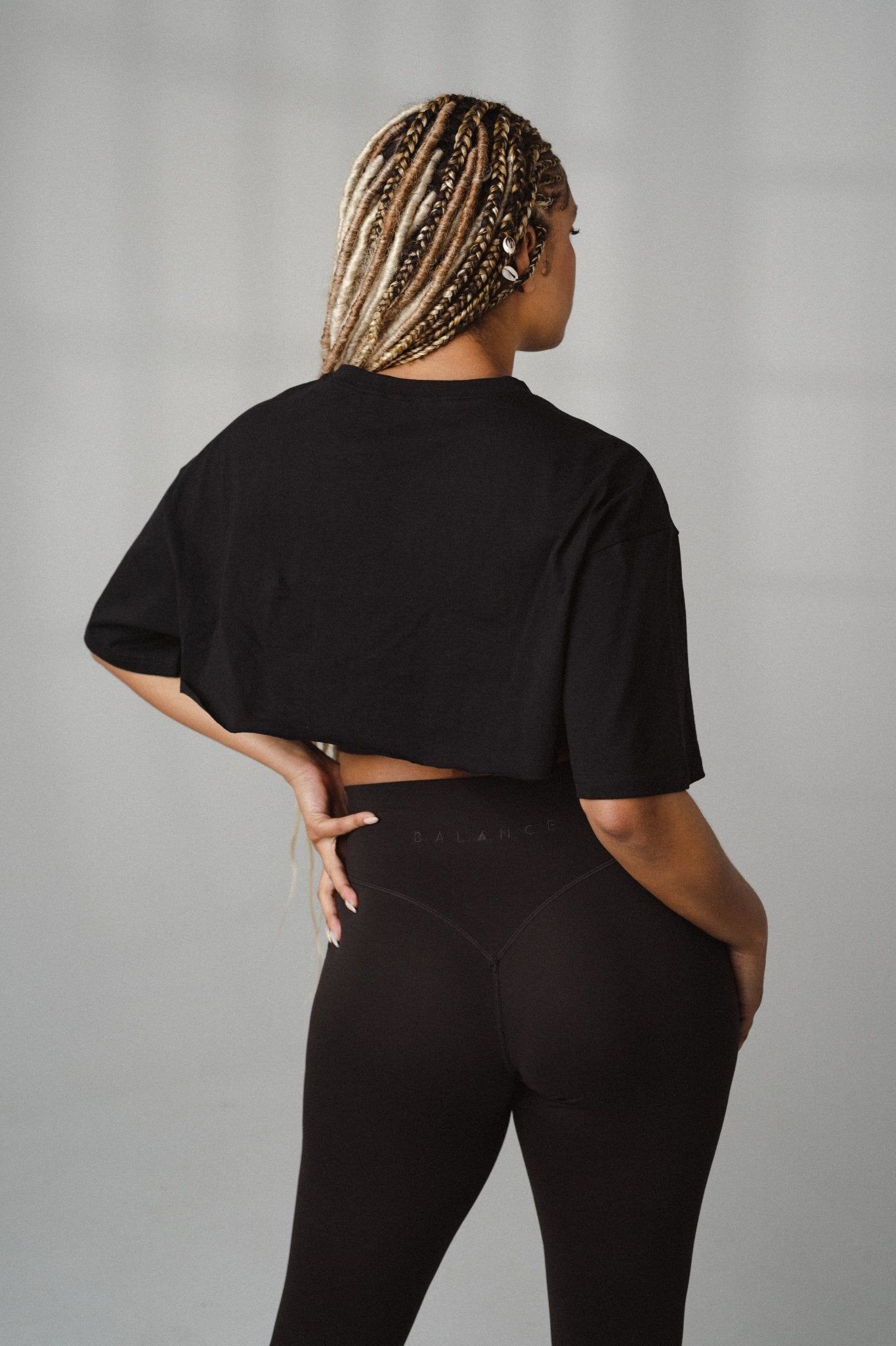 The Stella Tee - Midnight - Revitalized sold by Balance Athletica product image thumbnail 4