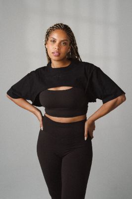 The Stella Tee - Midnight - Revitalized sold by Balance Athletica